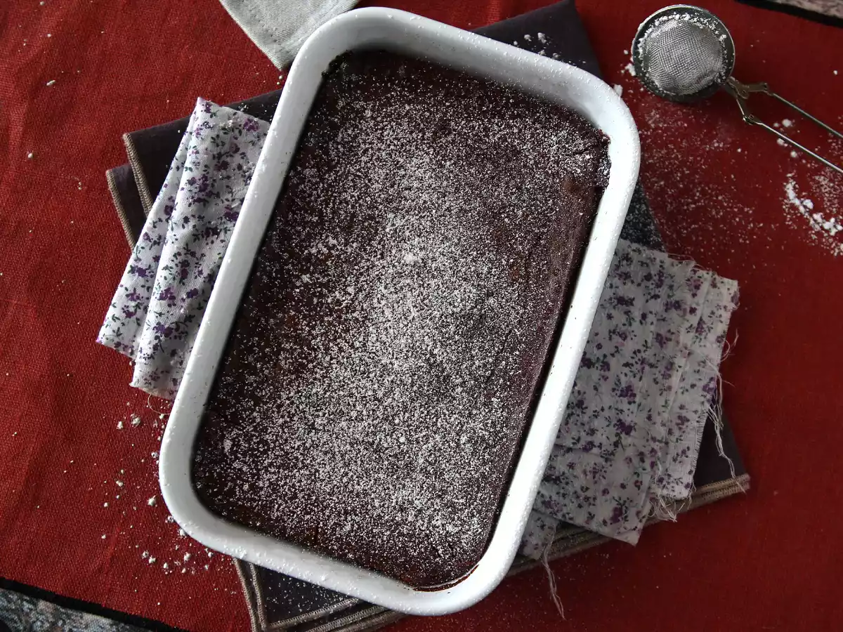 EXTRA FONDANT choklad- och kastanjegräddtårta med bara 4 ingredienser - foto 4