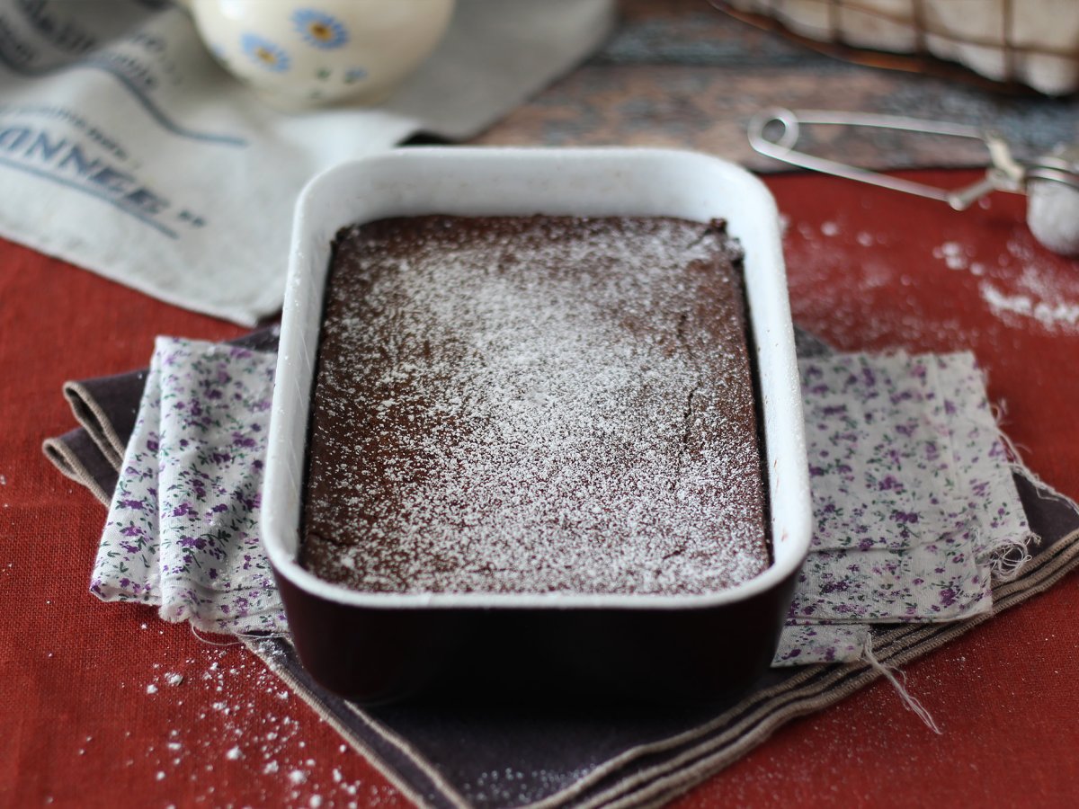 EXTRA FONDANT choklad- och kastanjegräddtårta med bara 4 ingredienser - foto 6