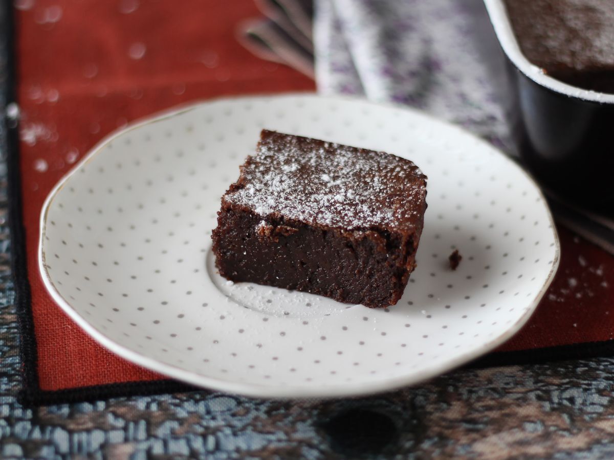 EXTRA FONDANT choklad- och kastanjegräddtårta med bara 4 ingredienser - foto 7