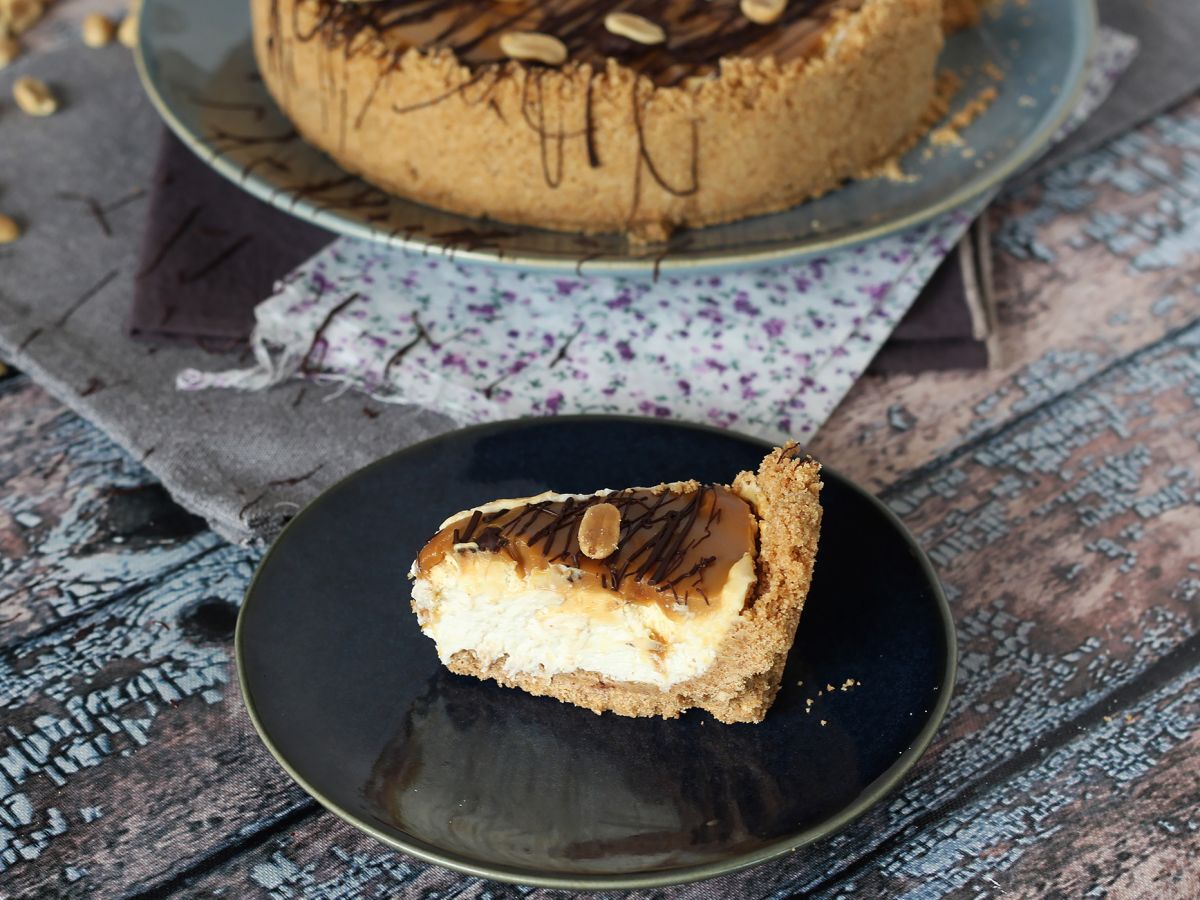 Extra god cheesecake i Snickers-stil - foto 2