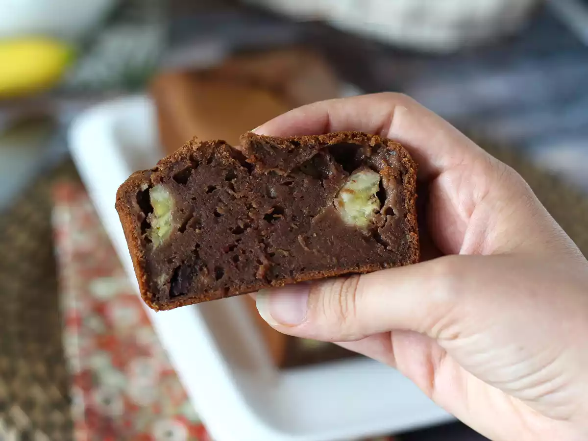 Extra läcker banan- och chokladkaka! - foto 3