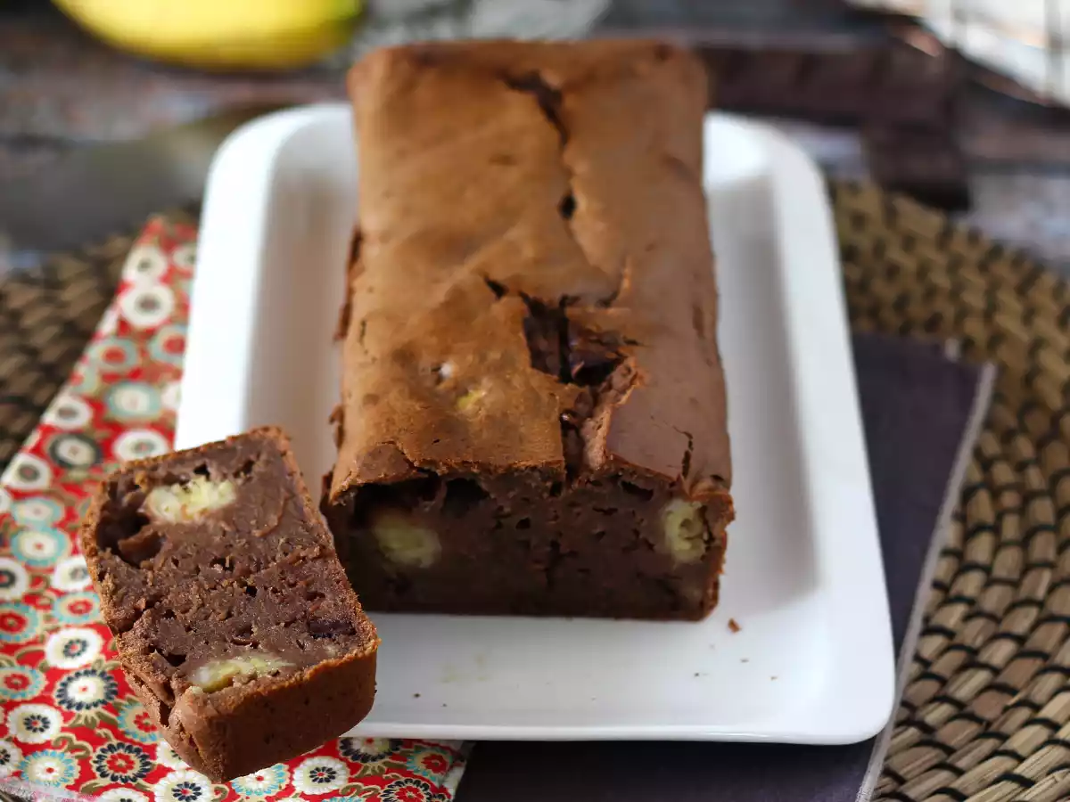 Extra läcker banan- och chokladkaka! - foto 4