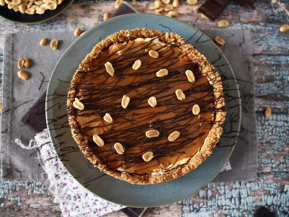 Extra lyxig cheesecake med Snickers - foto 4