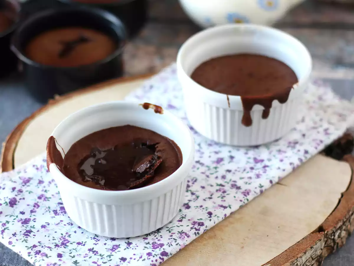 Extra rinnande Air Fryer chokladfondanter! - foto 2