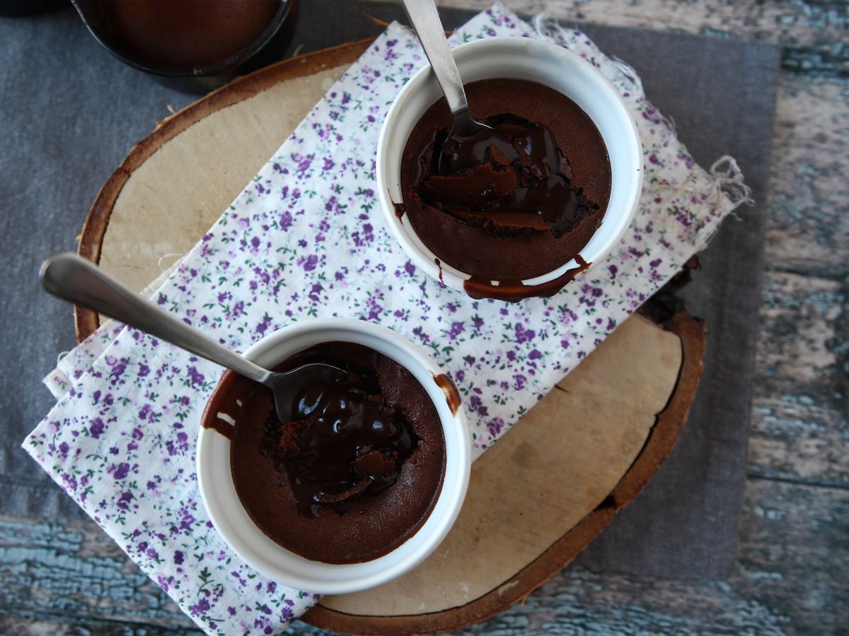 Extra rinnande Air Fryer chokladfondanter! - foto 3