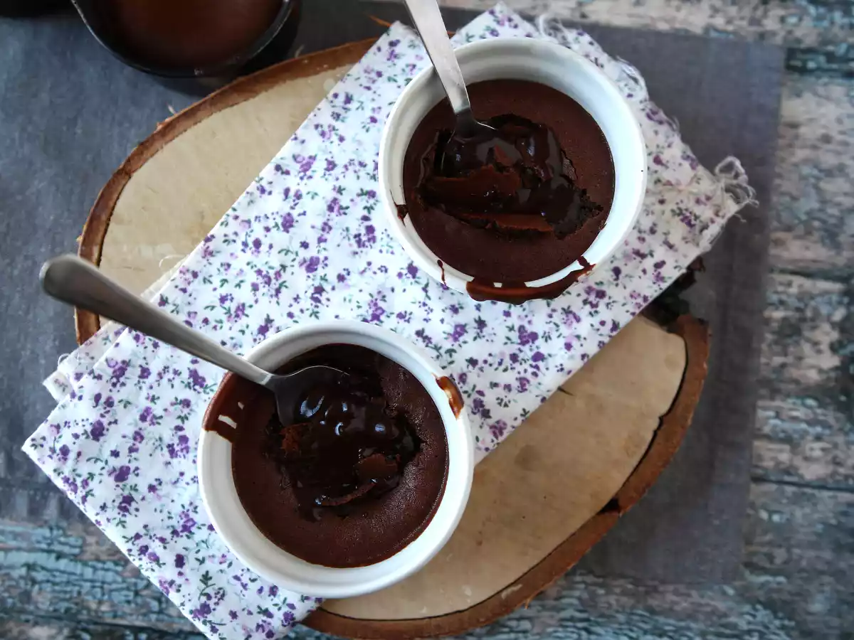 Extra rinnande Air Fryer chokladfondanter! - foto 3