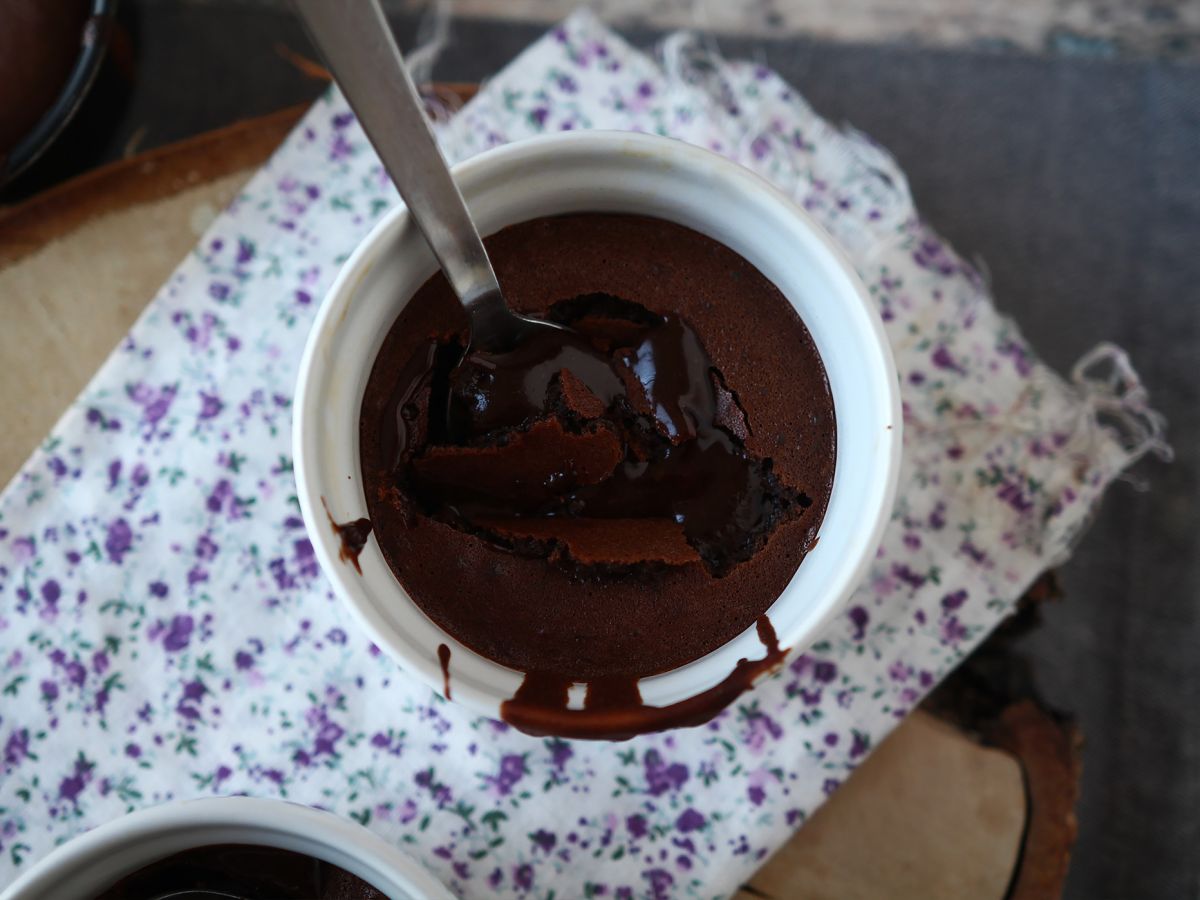 Extra rinnande Air Fryer chokladfondanter! - foto 4