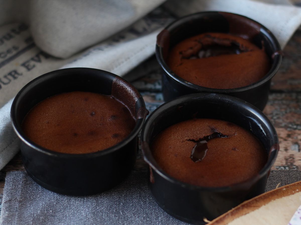 Extra rinnande Air Fryer chokladfondanter! - foto 5