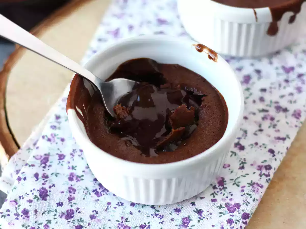 Extra rinnande Air Fryer chokladfondanter! - foto 7