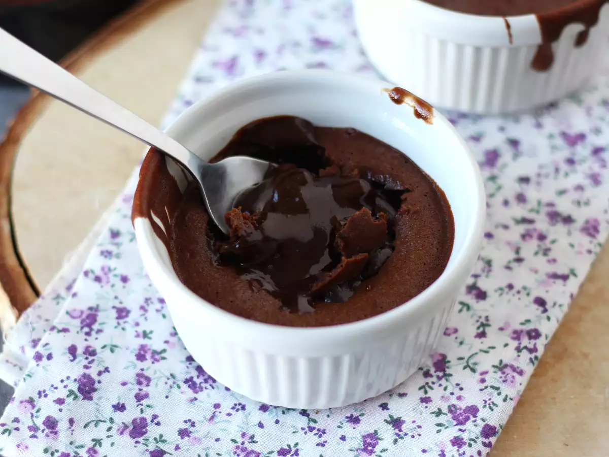 Extra rinniga chokladfondanter i airfryer! - foto 7