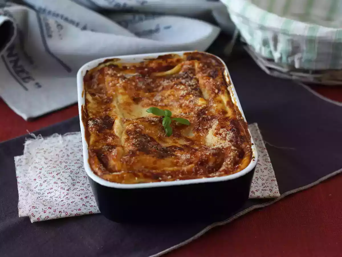 Extra smältande lasagne med ricotta och spenat - foto 2