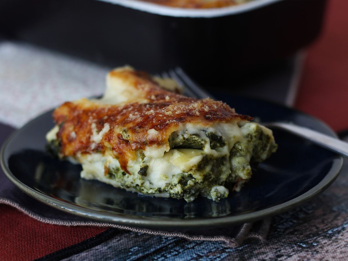 Extra smältande lasagne med ricotta och spenat - foto 7