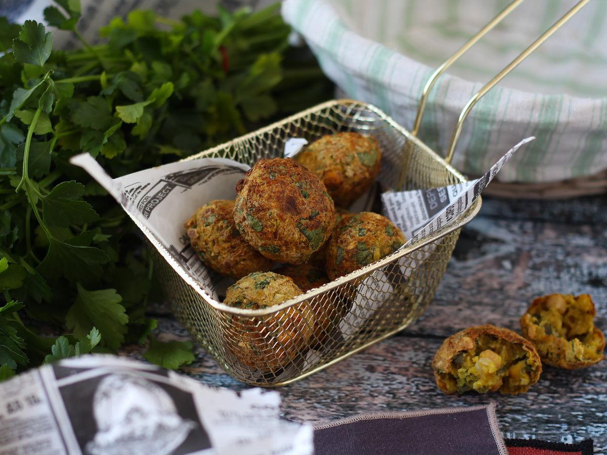 Falafel i Air Fryer för ett krispigt resultat utan fritering!