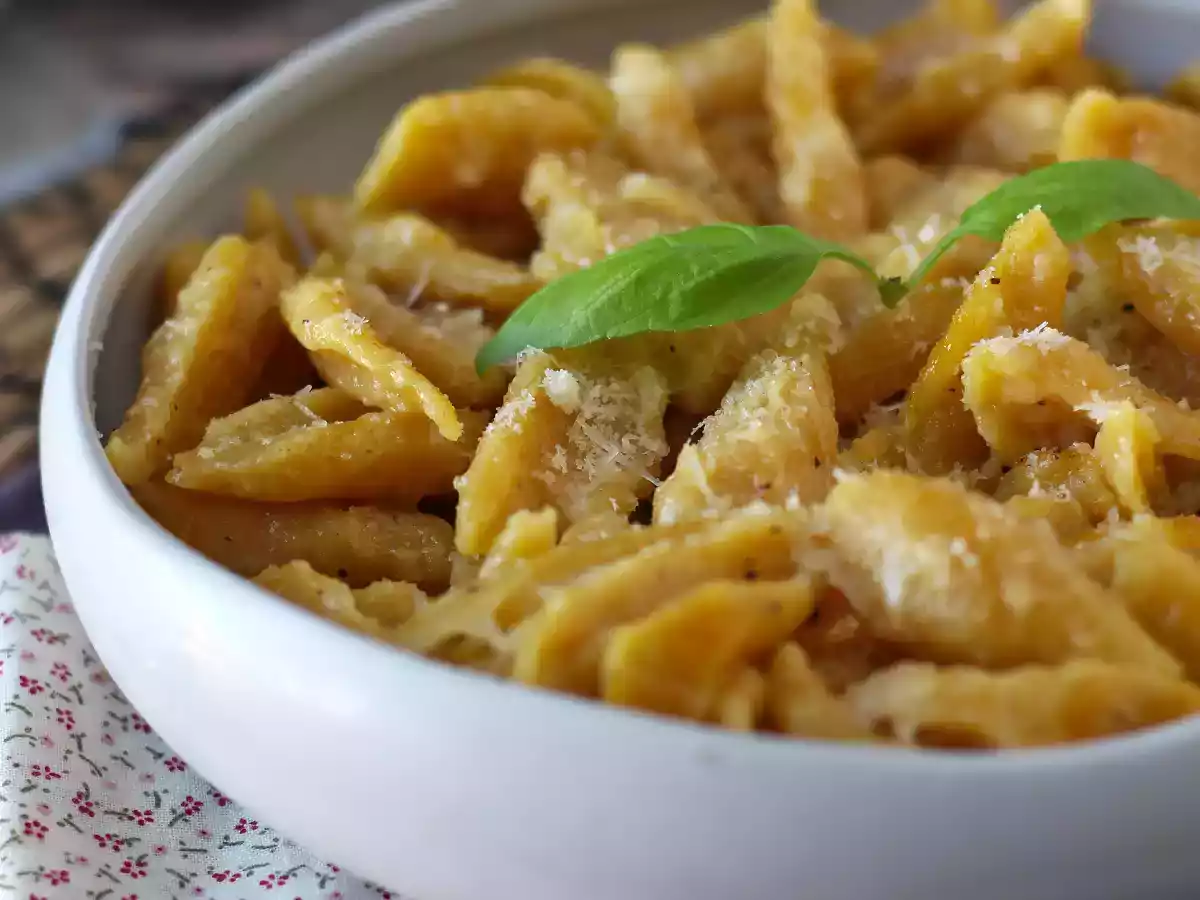Färsk butternutpasta med endast 2 ingredienser - foto 3