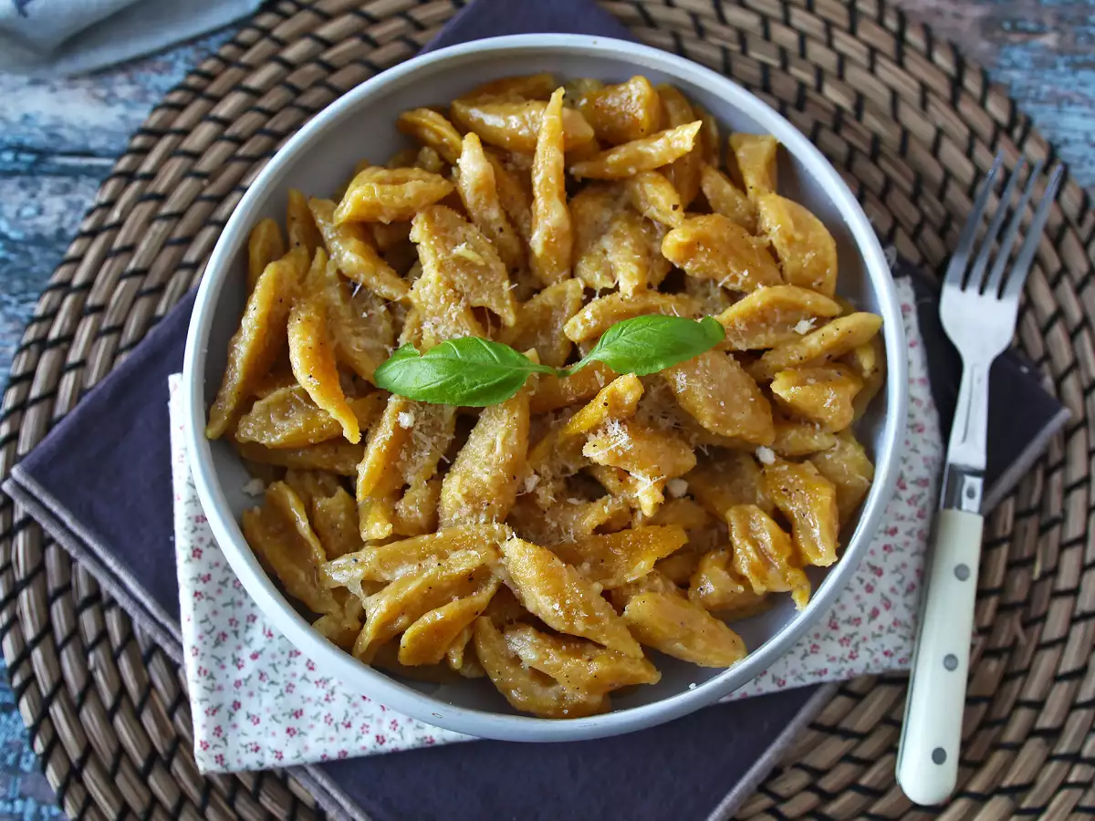 Färsk pasta med butternutpumpa – bara 2 ingredienser - foto 5