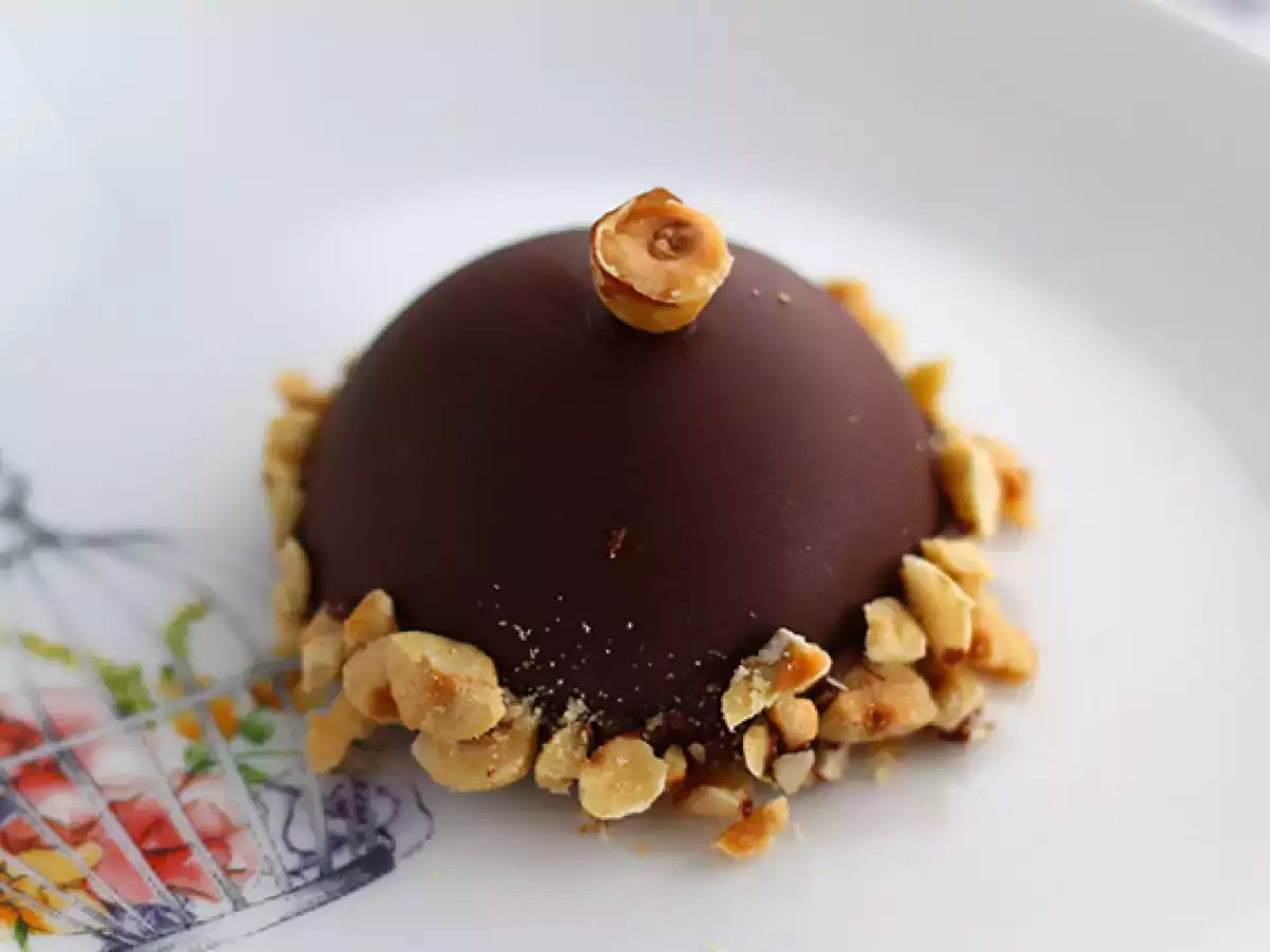Ferrero Rocher-inspirerade chokladkupoler - foto 3