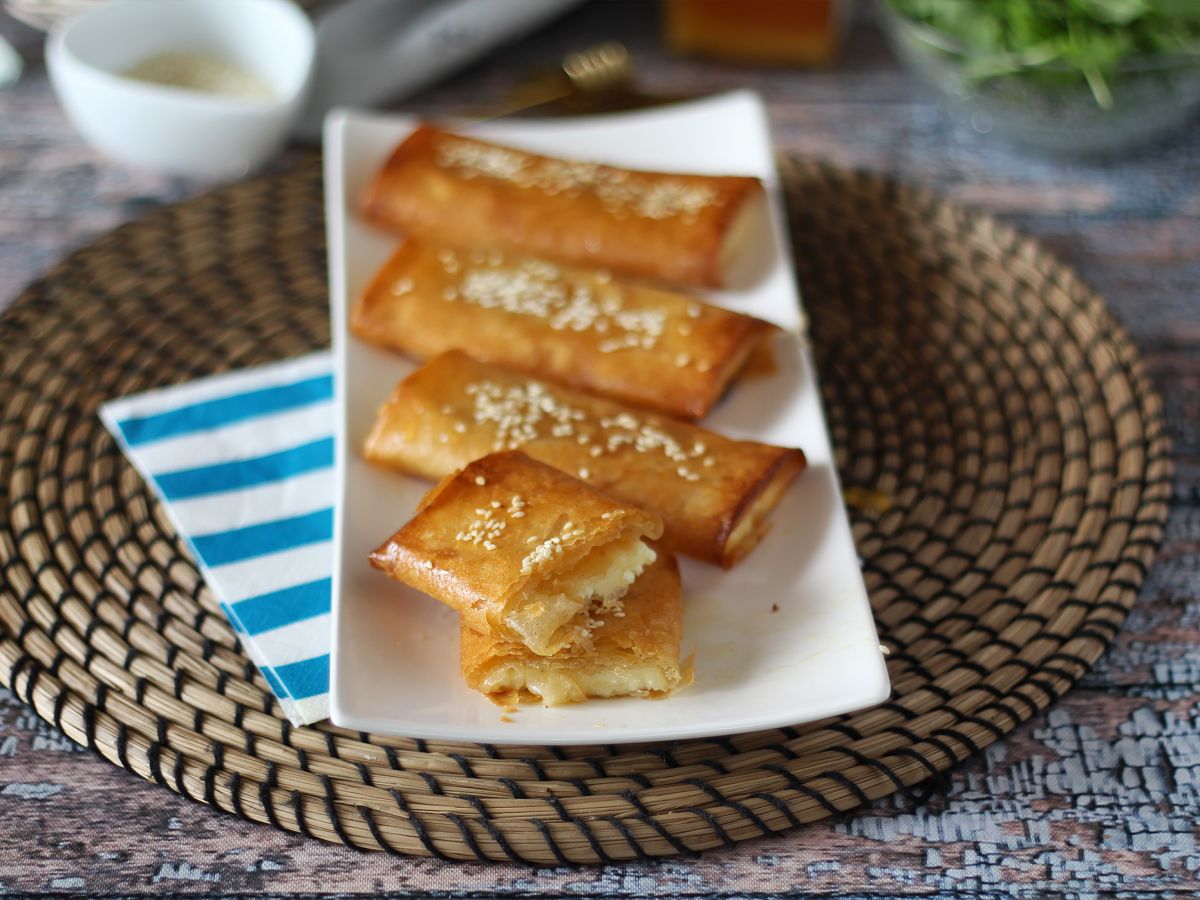 Feta Saganaki, det grekiska receptet på feta och honung