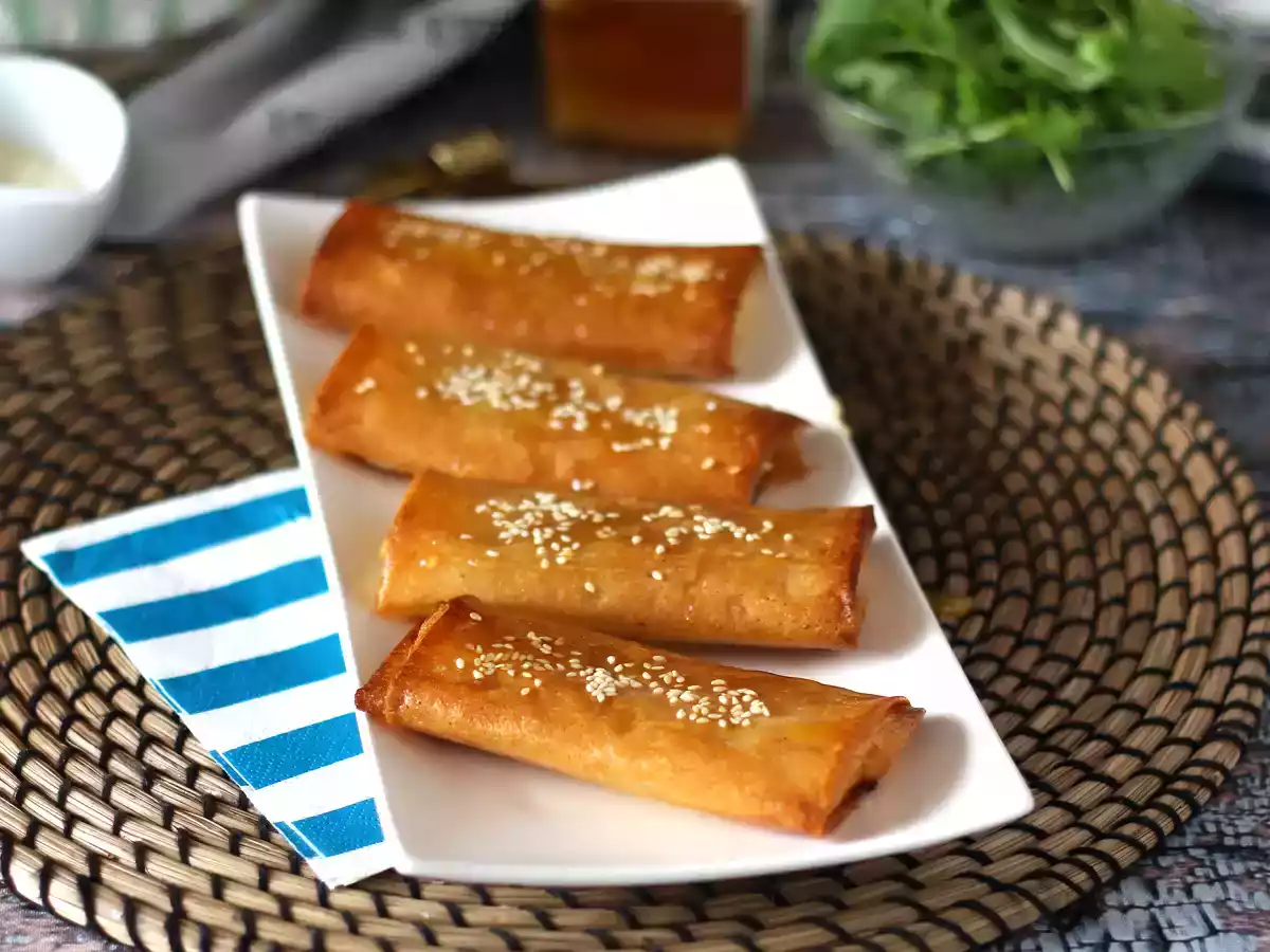 Feta Saganaki, det grekiska receptet på feta och honung - foto 2
