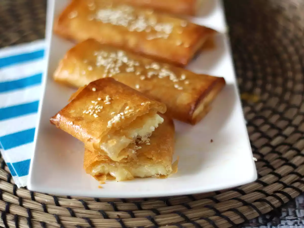 Feta Saganaki, det grekiska receptet på feta och honung - foto 3