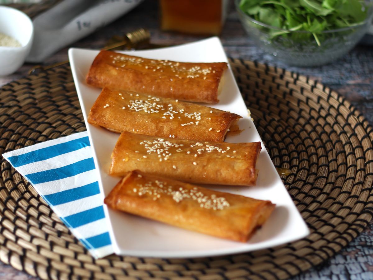 Feta Saganaki, det grekiska receptet på feta och honung - foto 5