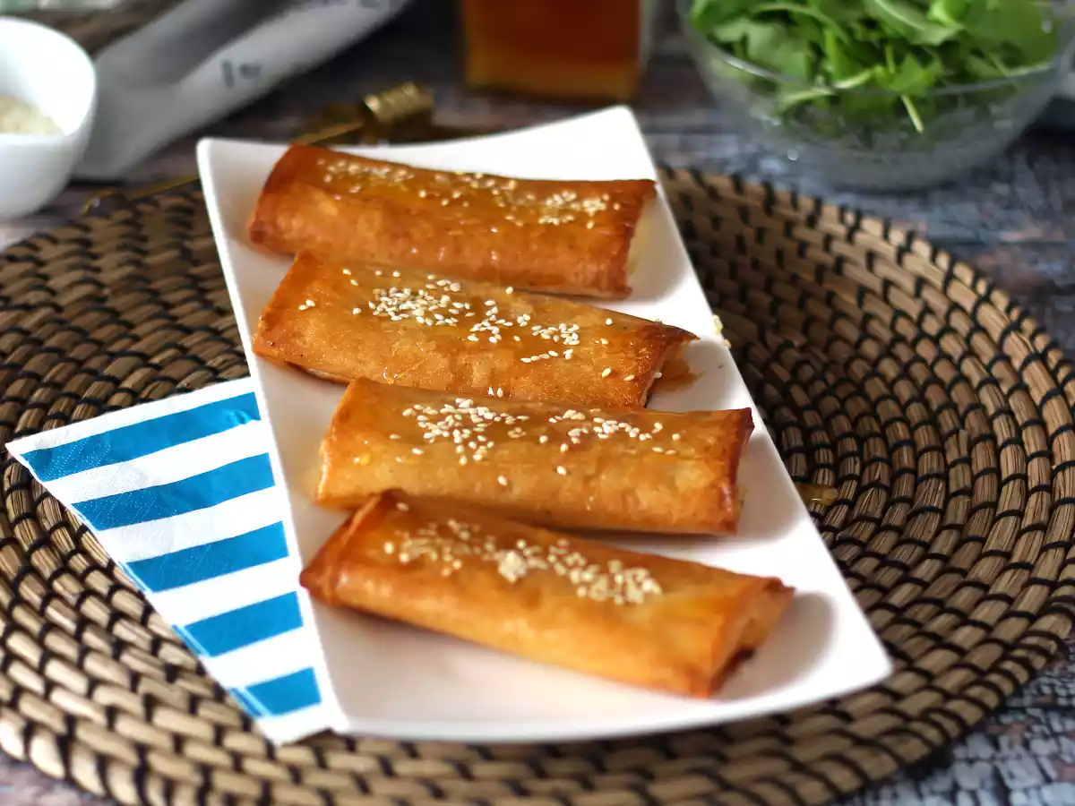 Feta Saganaki, det grekiska receptet på feta och honung - foto 5