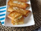 Feta saganaki – grekiskt recept på krispig fetaost med honung, foto 2