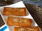 Feta saganaki – grekiskt recept på krispig fetaost med honung, foto 3