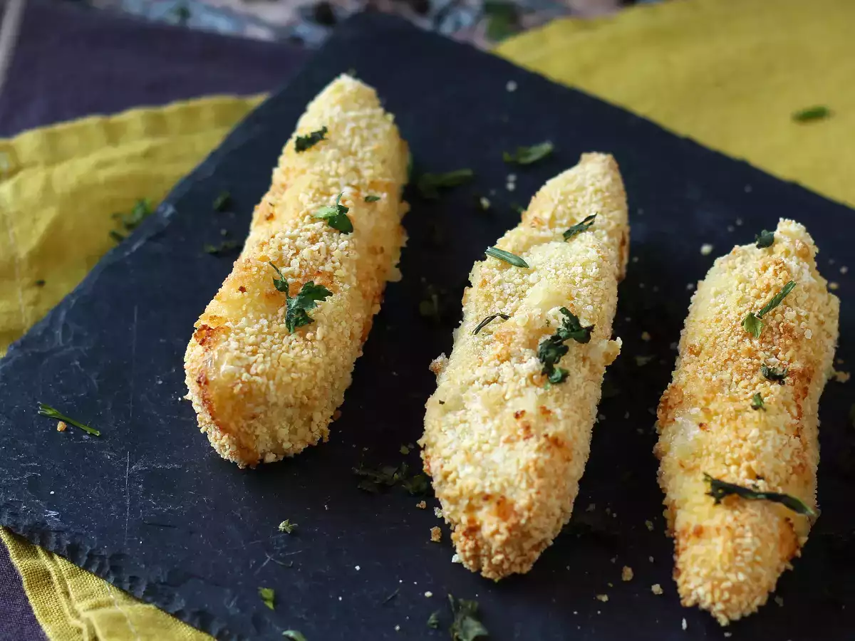 Fiskfingrar i fritös: krispiga, lätta och enkla att tillaga! - foto 2
