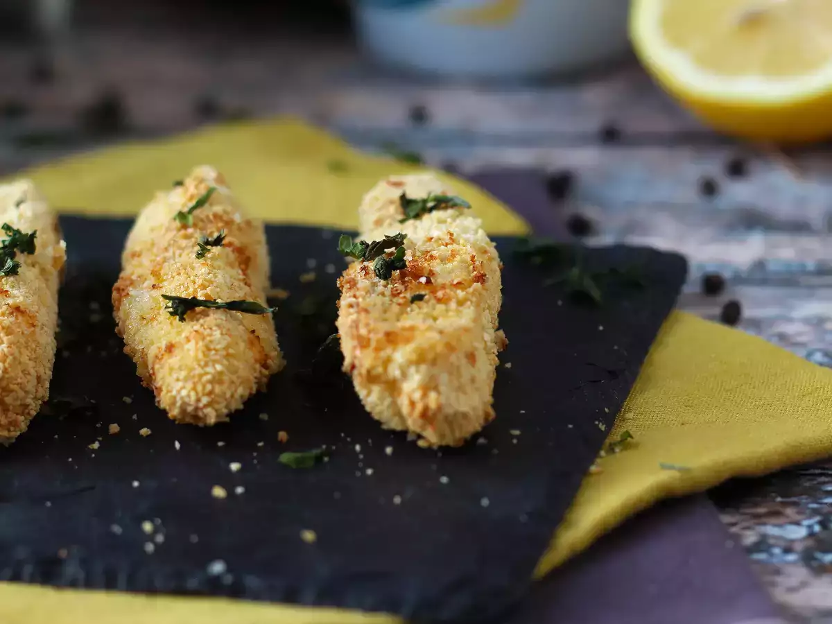 Fiskfingrar i fritös: krispiga, lätta och enkla att tillaga! - foto 3