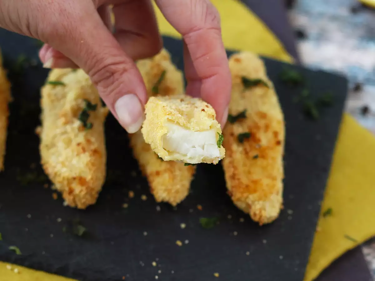 Fiskfingrar i fritös: krispiga, lätta och enkla att tillaga! - foto 4