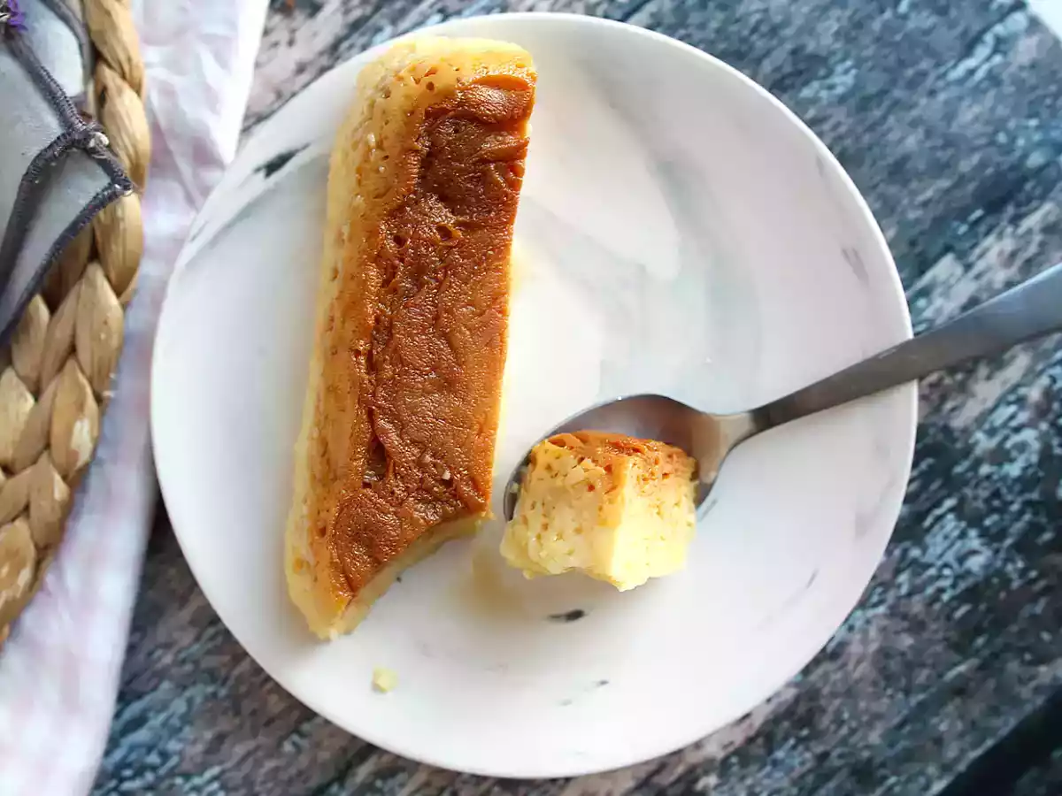 Flan i mikrovågsugn: en snabb dessert i sista minuten - foto 2