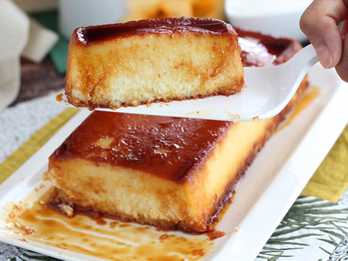 Flan med kokosnöt - foto 2