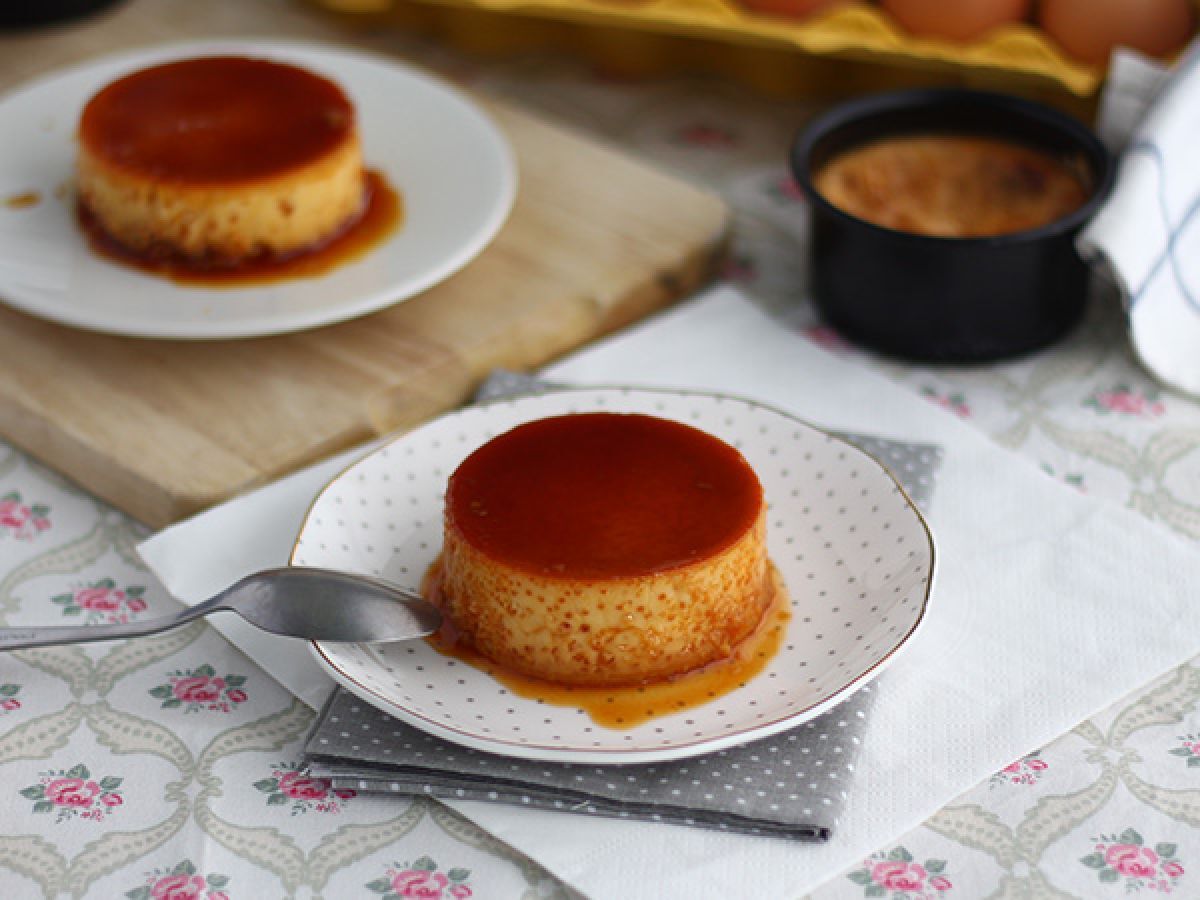 Flan med kondenserad mjölk - foto 2