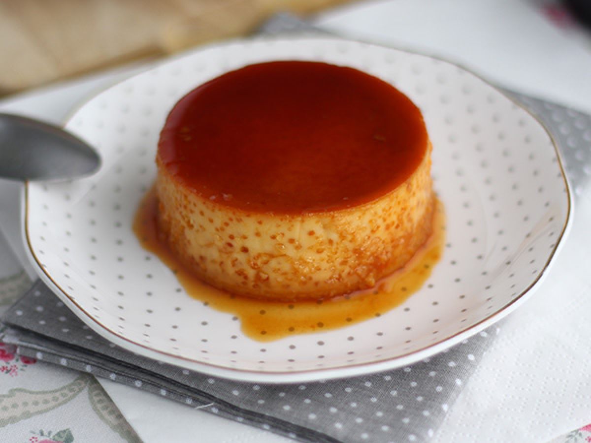 Flan med kondenserad mjölk - foto 3