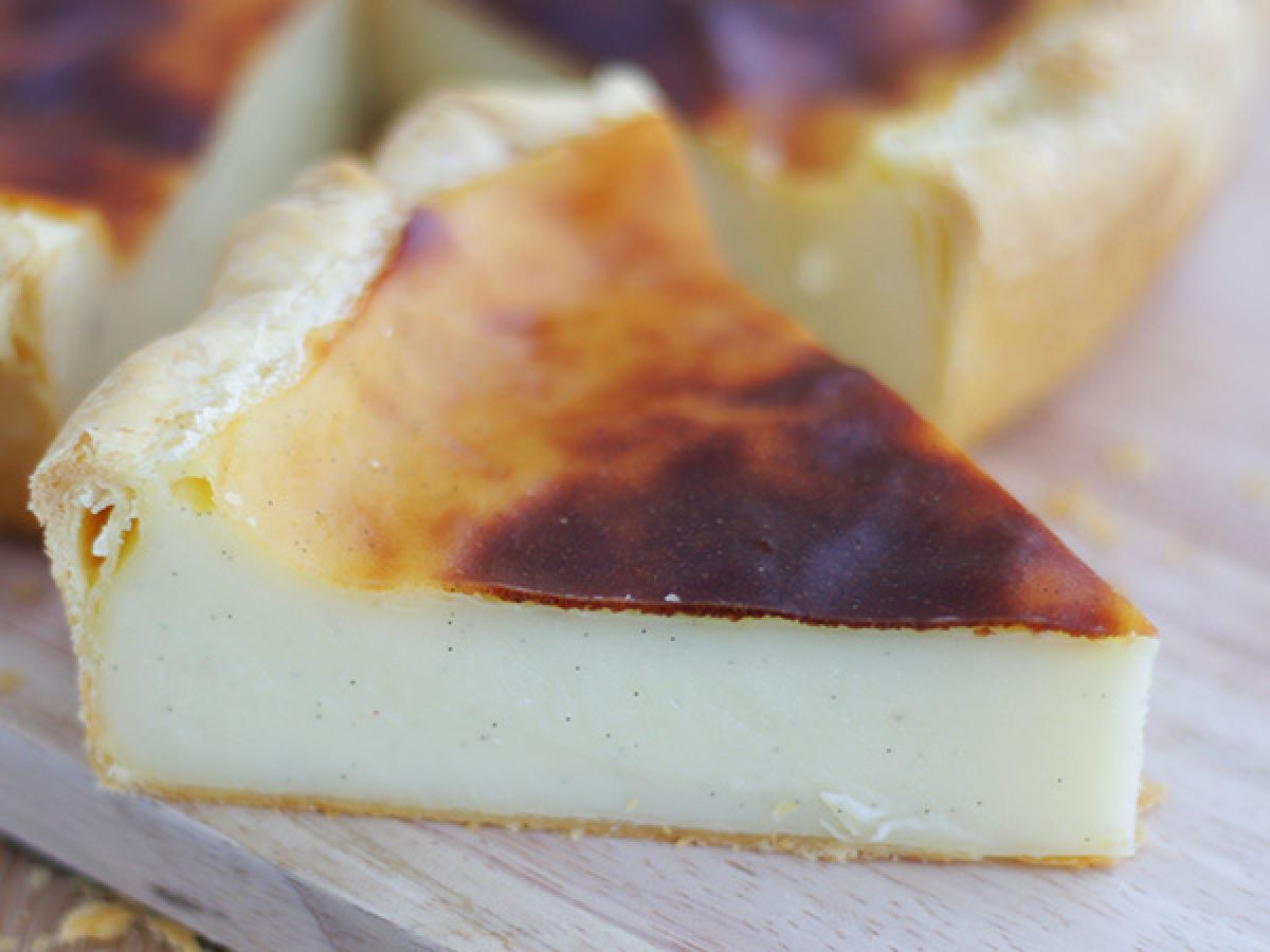 Flan pâtissier som hos bagaren