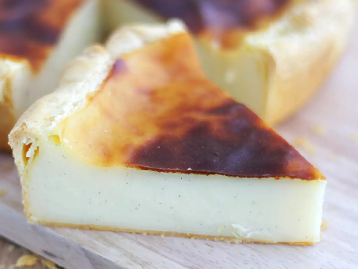 Flan pâtissier som hos bagaren