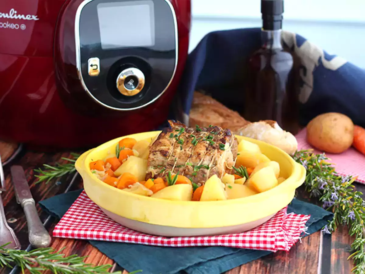 Fläskstek, recept i Cookeo