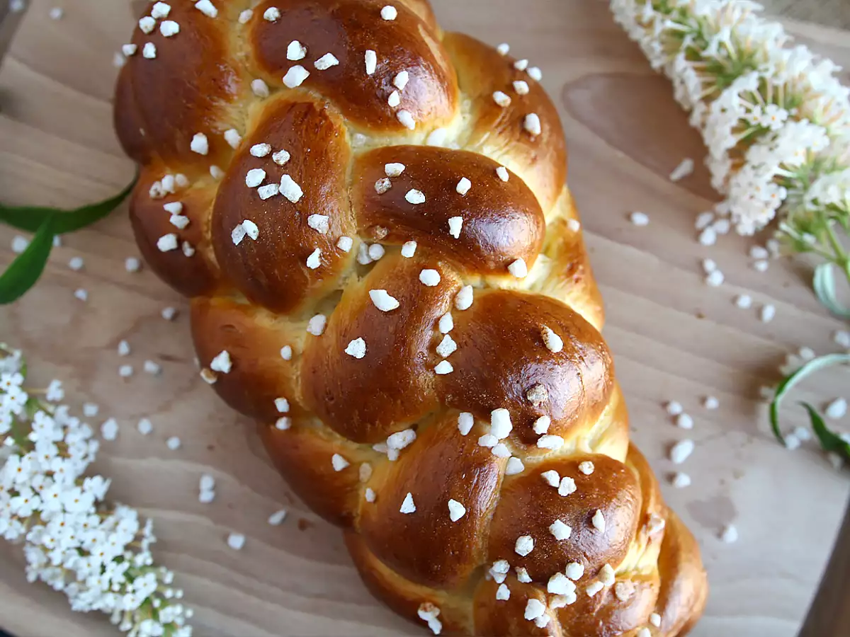 Flätad brioche med 8 degsträngar - foto 2