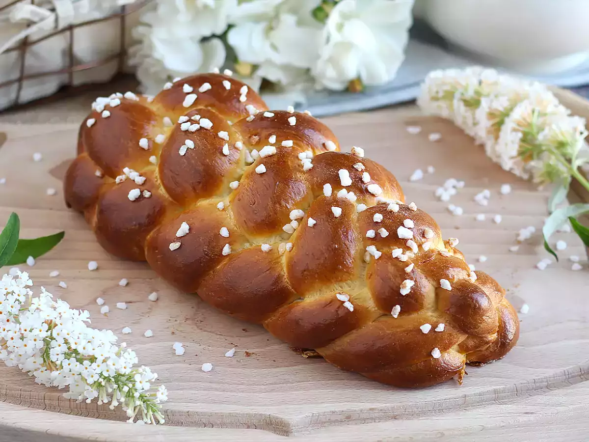 Flätad brioche med 8 degsträngar - foto 4