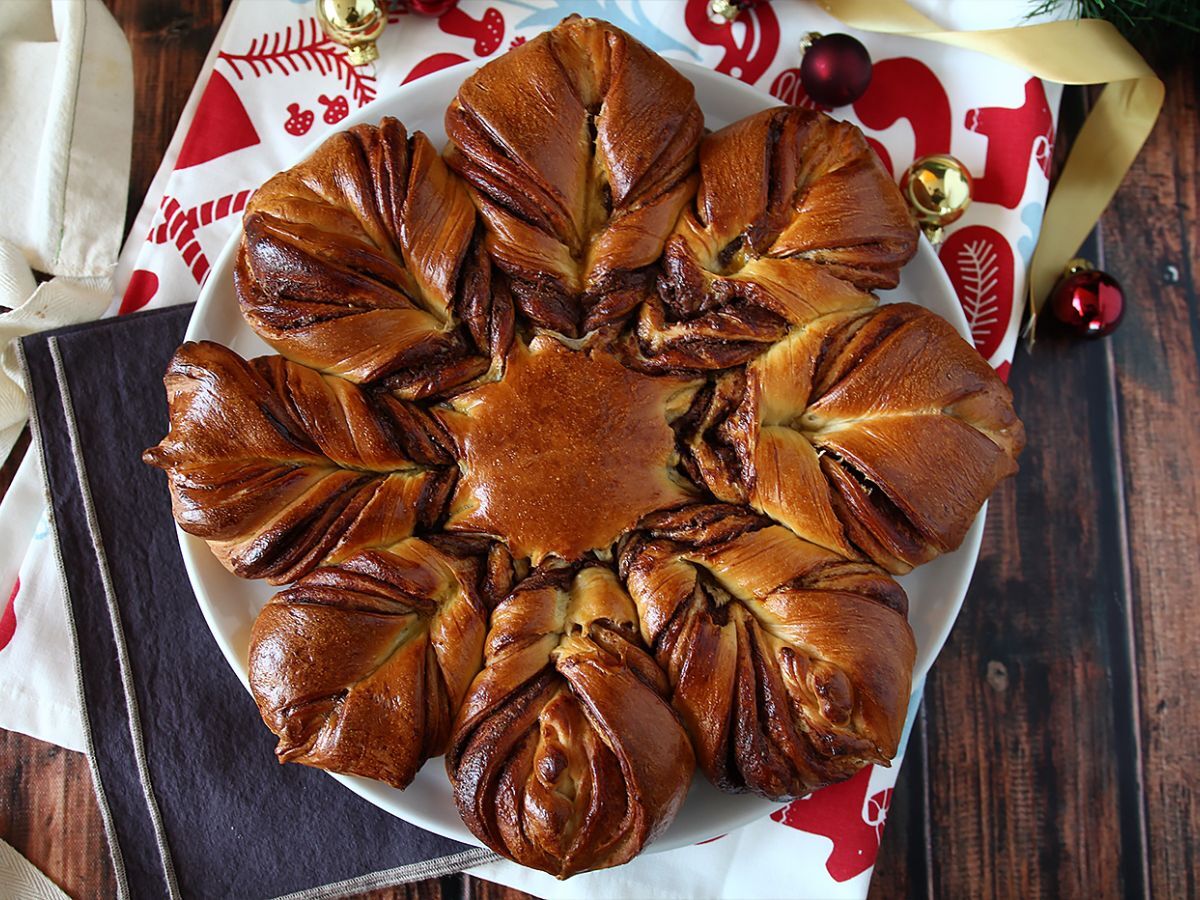 Flingad brioche med pålägg