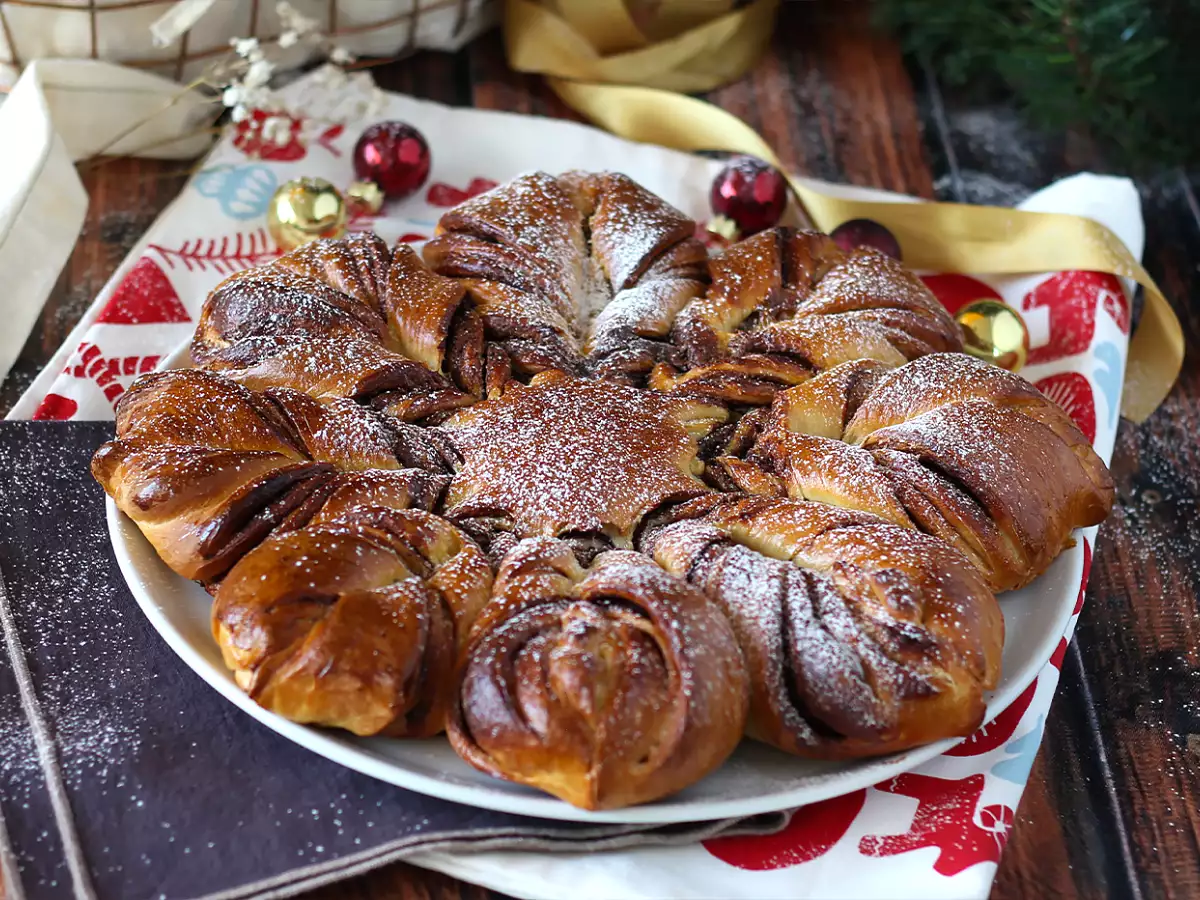 Flingad brioche med pålägg - foto 2