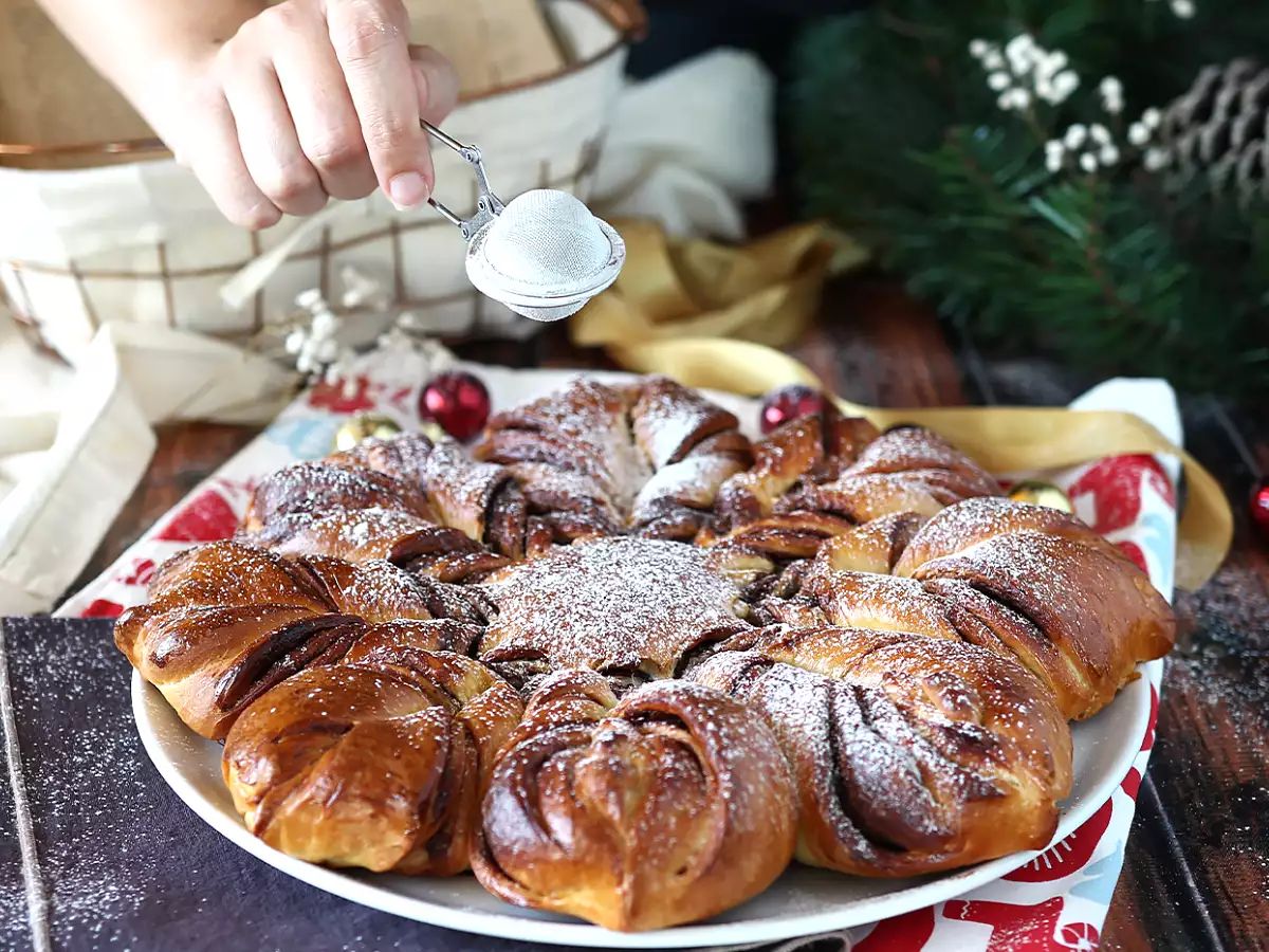 Flingad brioche med pålägg - foto 6
