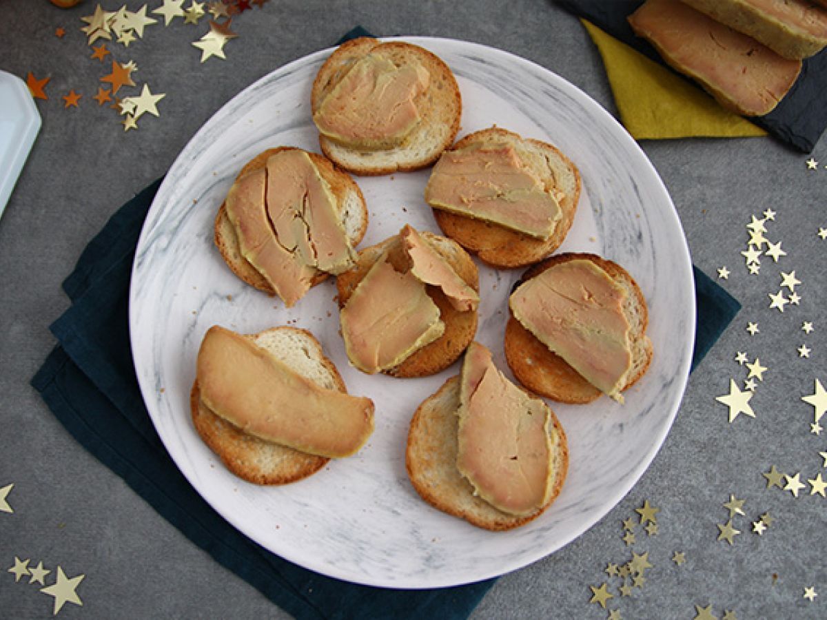 Foie gras tillagad i salt - foto 2