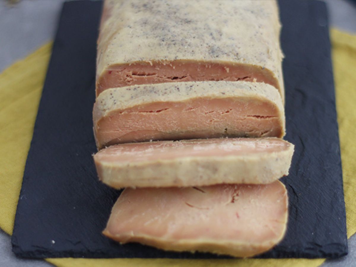 Foie gras tillagad i salt - foto 3