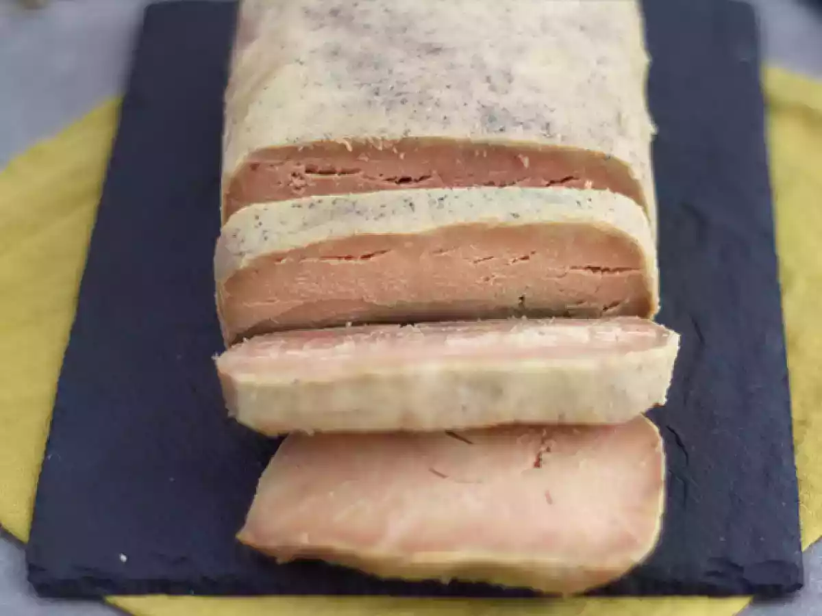 Foie gras tillagad i salt - foto 3