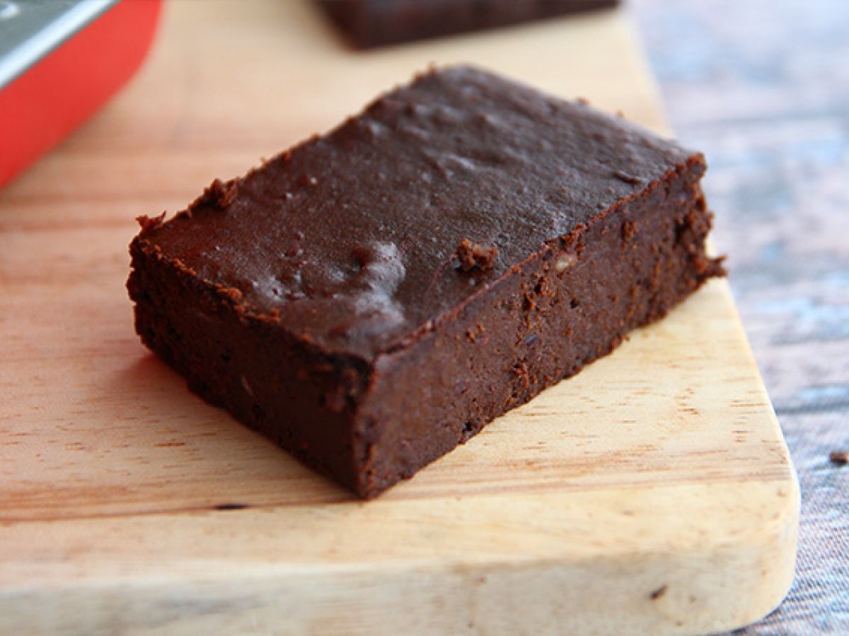 Fondant med choklad och röda bönor - Glutenfri / Laktosfri
