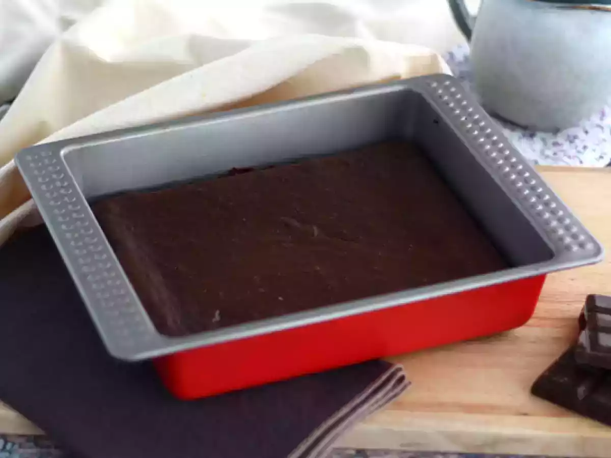 Fondant med choklad och röda bönor - Glutenfri / Laktosfri - foto 2