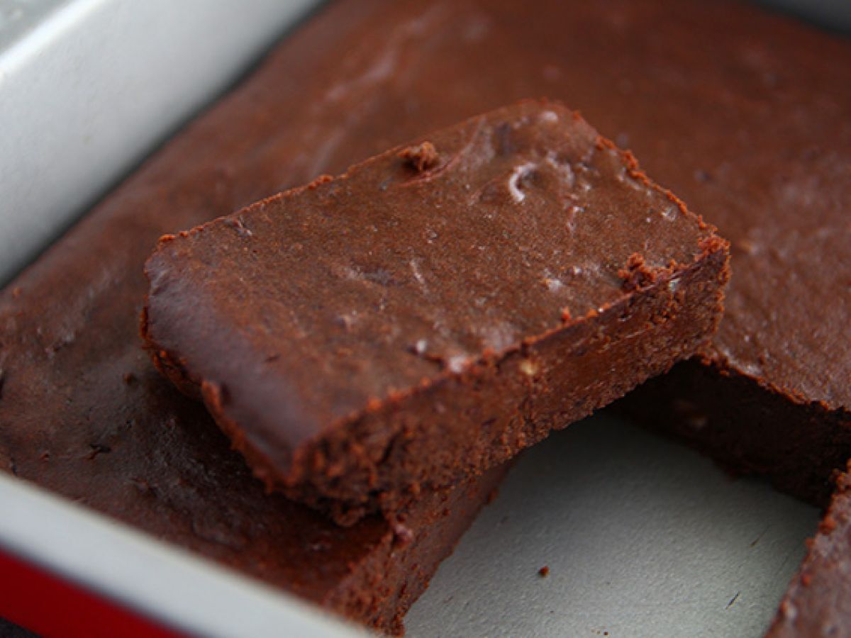 Fondant med choklad och röda bönor - Glutenfri / Laktosfri - foto 3