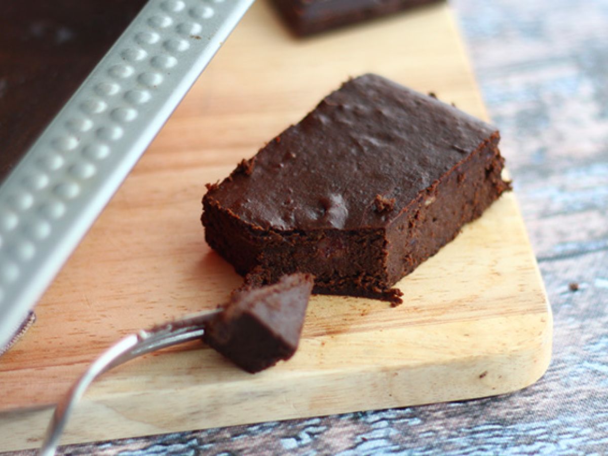 Fondant med choklad och röda bönor - Glutenfri / Laktosfri - foto 4