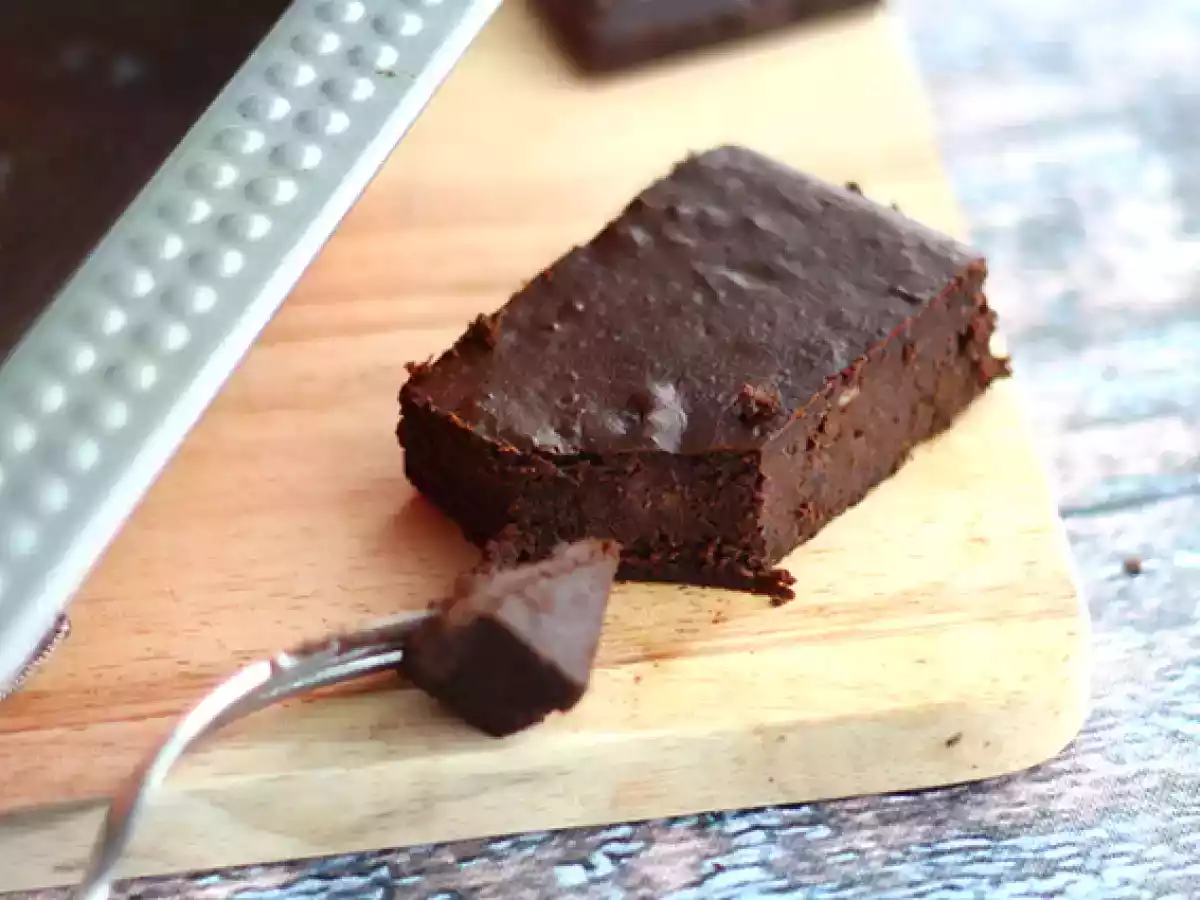 Fondant med choklad och röda bönor - Glutenfri / Laktosfri - foto 4